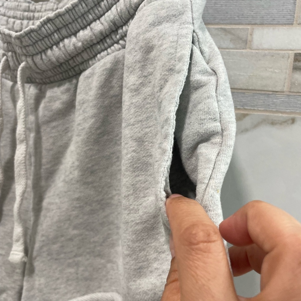American eagle Gray Casual short Shorts XS drawstring + pockets - Picture 5 of 7